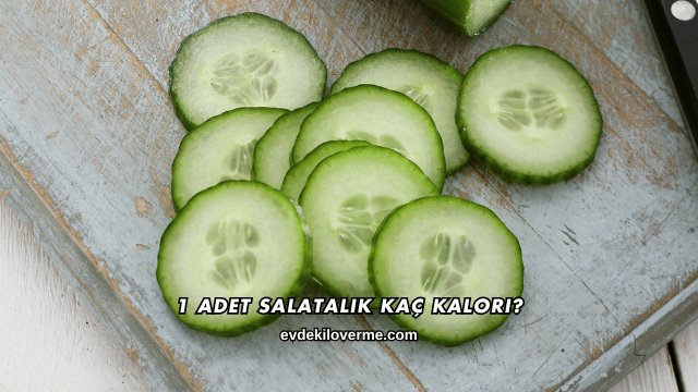 1 Adet Salatalık Kaç Kalori?