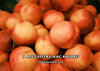 1 Adet Şeftali Kaç Kalori?