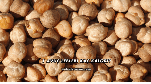 1 Avuç Leblebi Kaç Kalori?
