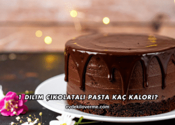 1 Dilim Çikolatalı Pasta Kaç Kalori?