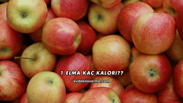 1 Elma Kaç Kalori?
