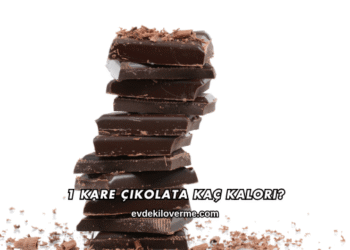 1 Kare Çikolata Kaç Kalori?