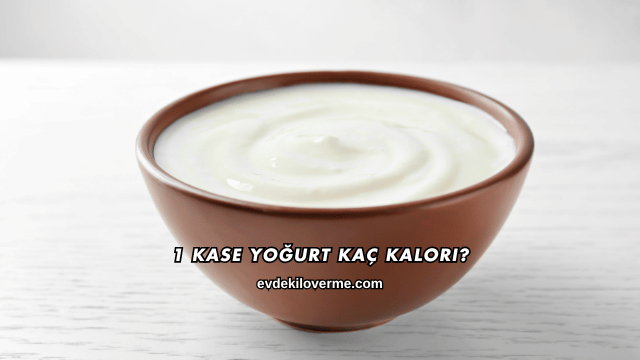 1 Kase Yoğurt Kaç Kalori?