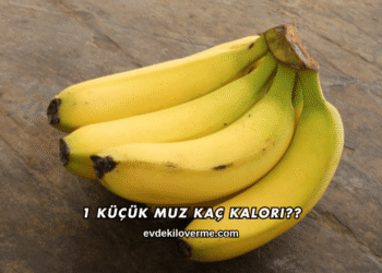 1 Küçük Muz Kaç Kalori?