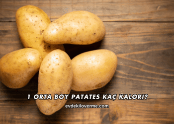 1 Orta Boy Patates Kaç Kalori?