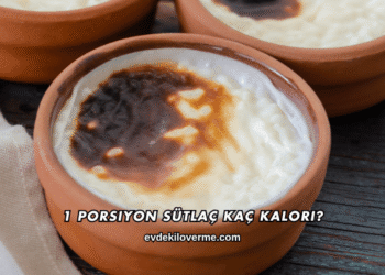 1 Porsiyon Sütlaç Kaç Kalori