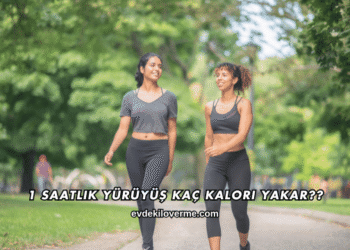 1 Saatlik Yürüyüş Kaç Kalori Yakar?