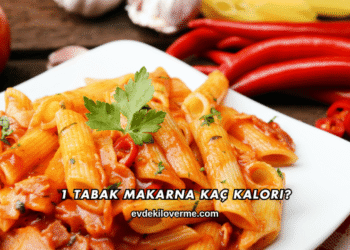 1 Tabak Makarna Kaç Kalori?