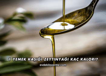 1 Yemek Kaşığı Zeytinyağı Kaç Kalori?