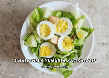 2 Haşlanmış Yumurta Kaç Kalori?