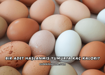 Bir Adet Haşlanmış Yumurta Kaç Kalori?