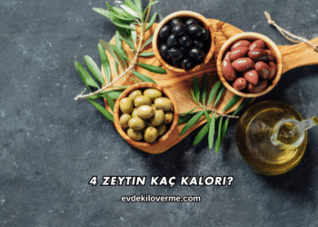 4 Zeytin Kaç Kalori?