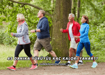 45 Dakika Yürüyüş Kaç Kalori Yakar?