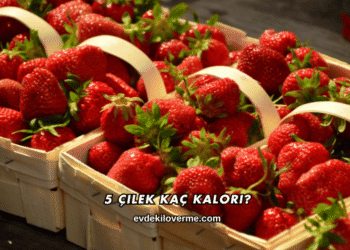 5 Çilek Kaç Kalori?