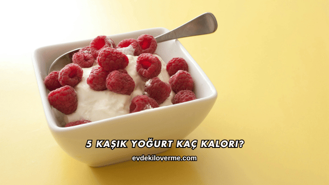 5 Kaşık Yoğurt Kaç Kalori?