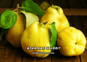 Ayva Kaç Kalori?