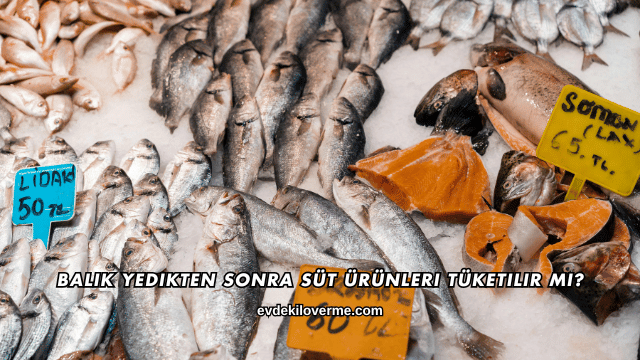 Balık Yedikten Sonra Süt Ürünleri Tüketilir mi?