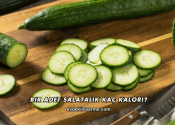 Bir Adet Salatalık Kaç Kalori?
