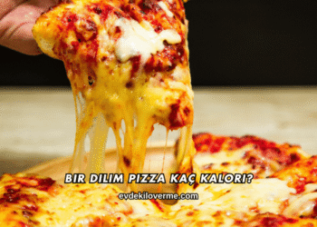 Bir Dilim Pizza Kaç Kalori