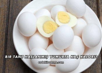 Bir Tane Haşlanmış Yumurta Kaç Kalori?