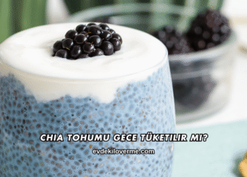 Chia Tohumu Gece Tüketilir mi?