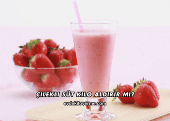 Çilekli Süt Kilo Aldırır mı?