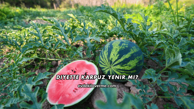 Diyette Karpuz Yenir mi?