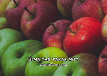 Elma Yağ Yakar mı?