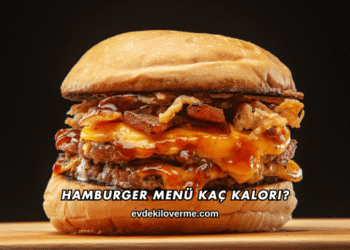 Hamburger Menü Kaç Kalori?
