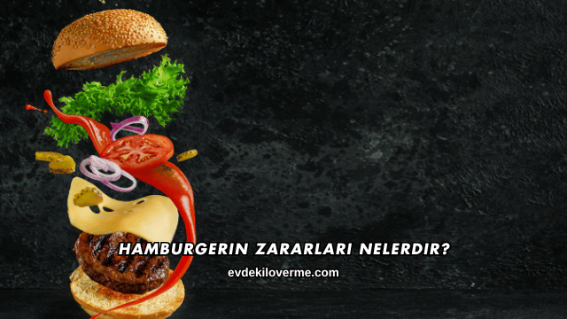 Hamburgerin Zararları Nelerdir?