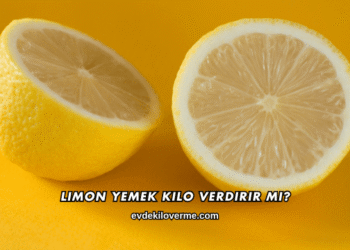 Limon Yemek Kilo Verdirir mi?