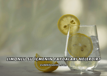 Limonlu Su İçmenin Faydaları Nelerdir?