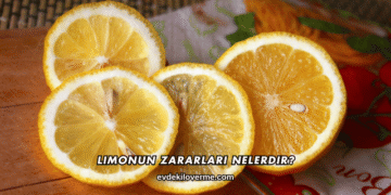 Limonun Zararları Nelerdir?