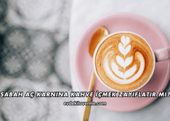 Sabah Aç Karnına Kahve İçmek Zayıflatır mı?