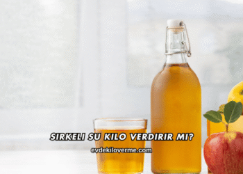 Sirkeli Su Kilo Verdirir mi?