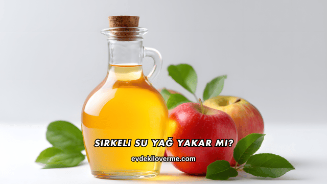 Sirkeli Su Yağ Yakar mı?