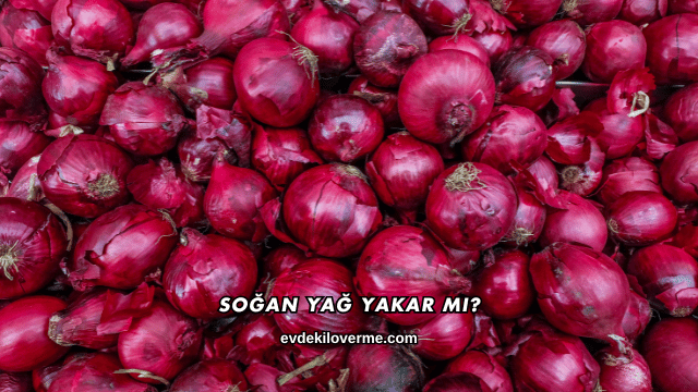 Soğan Yağ Yakar mı?