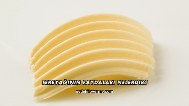 Tereyağının Faydaları Nelerdir?