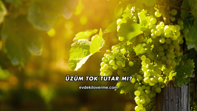 Üzüm Tok Tutar mı?