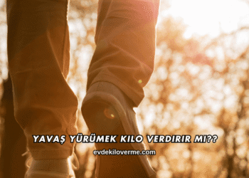 Yavaş Yürümek Kilo Verdirir mi?